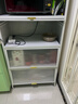 帅仕（shuaishi）厨房用具置物架落地多层餐边柜收纳碗柜家用橱柜微波炉烤箱储物柜 【升级特厚】白6层70长42深丨高硬度实心门丨特强承重 实拍图
