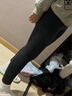 猫人【加肥加大】含山羊绒蚕丝女士保暖裤女高腰大码秋裤打底裤粉6XL 实拍图