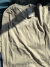 优衣库男装女装柔软圆领T恤/休闲长袖上衣25秋冬新款479783 31 米色 M /170/92A 实拍图