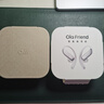 Ola Friend智能体耳机 开放式不入耳AI蓝牙耳机超轻6.6g长续航挂耳式豆包运动无线耳机 鹅卵石 流光银 实拍图