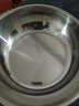 【不锈钢】和面盆厨房烘焙家用火锅盆洗菜打蛋汤锅盆醒面盆料理盆 32cm【热卖款】不锈钢 和面盆 实拍图