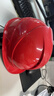 伟光 ABS安全帽 新国标透气款 电绝缘防砸耐穿刺 Y型下颏带工地建筑头盔 红色旋钮式 1顶【京东自营】 实拍图