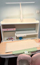 爱果乐（IGROW）学习桌儿童学习桌椅儿童书桌实木写字桌升降桌中小学生幼儿小书桌 【1m粉】启蒙家7Pro+护眼灯+萌兔椅 实拍图