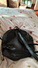 【明星同款】时尚潮流休闲百搭双肩包通勤旅行女士双肩包 黑色/ 小包 实拍图