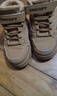 SNOOPY史努比童鞋男童马丁靴保暖二棉鞋冬季时尚短筒靴子2821棕色35 实拍图