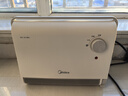 美的（Midea）【浴室新贵】暖风机浴室/台壁两用取暖器/石墨烯极速升温/节能小太阳抗菌过滤低噪音可移动HFS20XQ 实拍图