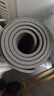 匹克瑜伽垫加厚加宽男女健身训练运动减震静隔音防滑垫儿童舞蹈垫灰色 实拍图
