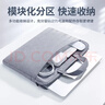 必优美电脑包手提14英寸男适苹果MacBook华为笔记本商务出差电脑内胆包 实拍图