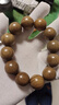 月印百川 绿檀木手串男女款檀香木佛珠念珠单圈文玩手链约20mm 实拍图