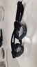 李宁（LI-NING）泳镜防水防雾男女高清游泳眼镜平光游泳镜LNJT224-10暗夜黑 实拍图