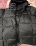 斐乐 斐护科技|斐乐女装长款羽绒服冬季休闲简约连帽保暖羽绒外套 正黑色-BK S 实拍图