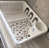 宜家（IKEA）FLUNDRA夫伦加餐具滤干架置物架白色厨房收纳现代简约 餐具滤干架白色 实拍图