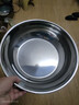 【不锈钢】和面盆厨房烘焙家用火锅盆洗菜打蛋汤锅盆醒面盆料理盆 32cm【热卖款】不锈钢 和面盆 实拍图