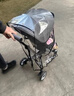 爱宝适双拉链通用款婴儿车雨棚挡风罩遛娃神器雨罩推车防护雨罩挡风罩 遛娃推车款（背面为磨砂） 实拍图