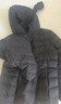 鸭鸭佟丽娅同款轻薄羽绒服女新款时尚修身短款冬连帽轻便时尚外套KXM 黑色 XL 实拍图