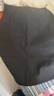 优衣库女装绒面针织喇叭中裙/半身裙裙子481434 08 深灰色 L /160/72A 实拍图
