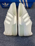 adidas「面包鞋」COURTIC经典运动板鞋男女阿迪达斯官方三叶草 浅绿/奶油白   40 实拍图