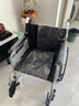怡辉（YIHUI）轮椅轻便折叠老人专用出行小型年轻人骨折便携式手动医用可自推 实拍图