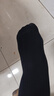 浪莎袜子女过膝袜棉袜微压显瘦JK高筒配靴子女士长袜黑色小腿中长筒袜 实拍图