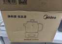 美的（Midea）花漾0胶水全玻璃全自动养生壶 办公室多功能煮茶壶 烧水壶恒温电热水壶煮茶器花茶壶1L YS10B101 实拍图