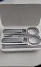 米家 小米店铺指甲刀五件套 美容小剪刀/掏耳朵挖耳勺/磨脚修脚指甲钳 米家指甲刀五件套 实拍图
