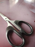 张小泉办公剪不锈钢家用剪手工剪纸学生美工小剪刀小号花边剪刀尖头剪刀 实拍图