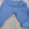 优衣库婴幼儿宝宝紧身裤/7分打底裤宽松款仿牛仔弹弹裤473632 63 天蓝色 120 实拍图