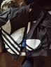 adidas情侣款复古宽松运动夹棉外套轻薄棉服男女冬阿迪达斯三叶草   黑色   XL 实拍图