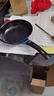 【亏本清仓】韩式麦饭石色不粘锅平底锅铁锅电磁炉不带盖 黑色小煎锅 16cm 实拍图