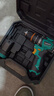 绿林小钢炮16.8V无刷冲击电钻锂电钻电动螺丝刀【冲击+敲击】50N.M 实拍图