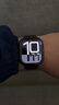 Apple/苹果 Watch Series 10 智能手表GPS款46毫米亮黑色铝金属表壳黑色运动型表带S/M MX263CH/B 实拍图