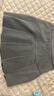 UR2025秋季新款女装休闲减龄学院风百褶A字半裙UYY550014 深灰 (无内衬) S 实拍图