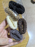 儿童高弹力加粗发圈加厚不伤发皮筋发夹高马尾无接缝头绳简约丸子 加粗加弹玉米花混装色5个 实拍图