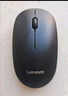 联想（Lenovo）无线鼠标 办公鼠标便携鼠标 笔记本鼠标 电脑鼠标 M26黑 带无线2.4G接收器 实拍图
