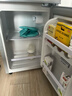 志高（CHIGO）小冰箱迷你小型家用冷藏冷冻两用宿舍出租房用双门办公室电冰箱节能省电 【一级能效】58L银色【三天约一度电】 实拍图