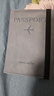 有时光护照夹收纳包钱包证件防盗刷卡包保护套零钱银行卡套出国便携灰色 实拍图