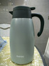 苏泊尔（SUPOR）家用真空保温瓶暖水壶瓶大容量热开水瓶壶304不锈钢2.0L薄荷绿 实拍图