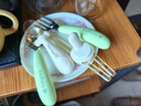babycare儿童不锈钢叉勺 辅食勺训练勺辅宝宝餐具便携婴儿勺子 威力特粉 实拍图