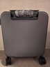 米熙拉杆箱子行李箱小型登机箱14英寸飞机旅行箱包密码箱女矿岩灰36 实拍图