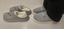 【福利价】小熊小兔棉拖秋冬季情侣保暖学生男拖鞋女居家棉拖鞋 小熊小兔棉拖-灰色 44-45 适合43-44 实拍图