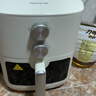 九阳（Joyoung）免翻面 蒸汽嫩炸 0氟钛瓷烤盘 空气炸锅6L大容量家用实用蒸烤炸一体可视大视窗KL60-V585 实拍图