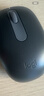 罗技（Logitech）M196 无线蓝牙鼠标 办公鼠标 笔记本商务办公家用 小巧便携 对称手型 石墨灰 实拍图