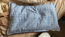 雅鹿·自由自在全棉荞麦枕头枕芯100%荞麦壳填充约5斤单只装46*72cm蓝纹一对拍2 实拍图