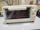 苏泊尔（SUPOR）家用多功能电烤箱 定时控温 10L升级M型加热管二层烤位烤箱  奶油白 OJ10A806 实拍图