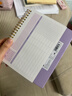三年二班莫兰迪2025年台历桌面摆件2026年台历自律打卡本日历记事本挂历月历 烟紫色中号 实拍图