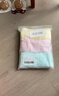 洁丽雅（Grace）毛巾全棉儿童毛巾 童巾A类毛巾3条装 纯棉加厚吸水洗脸毛巾70g/条 实拍图