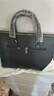 新秀丽头层牛皮清仓处理男包手提包真皮男士公文包商务电脑包单肩斜挎包 正常横款黑色 2＃1＃ 实拍图