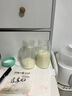 可瑞儿（MyCarol）玻璃储奶瓶宽口径婴儿奶瓶母乳保鲜存奶180ml*2个装 CN-P01 实拍图
