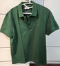LACOSTE法国鳄鱼男士纯色简约商务通勤休闲翻领Polo短袖|PH0542 132/鳄鱼绿 XL 5 /180 实拍图