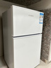 HYUNDAI（韩国现代）小冰箱迷你小型家用冷藏冷冻宿舍出租房办公室双开门二门电冰箱节能省电 68L白【一级能效+租房必备】 实拍图